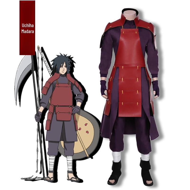 Наруто Шиппуден Учиха Мадара Косплей Костюм для Anime Expo L