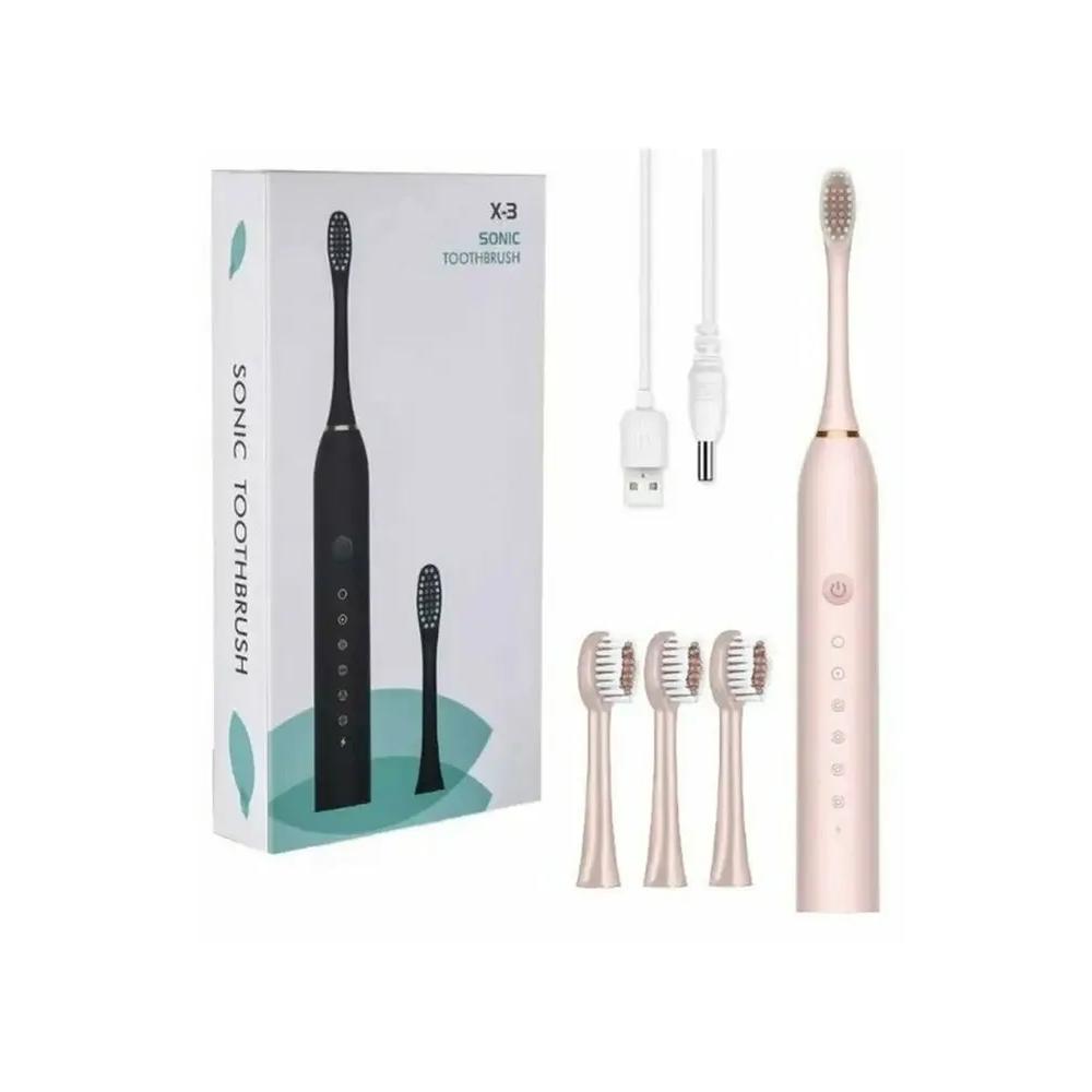 Электрическая зубная щетка электрическая зубная щетка черная Option1